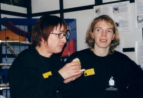 Die bremer Regionalgruppenleitung des VdRD: Birgit Camman und Ina Walther